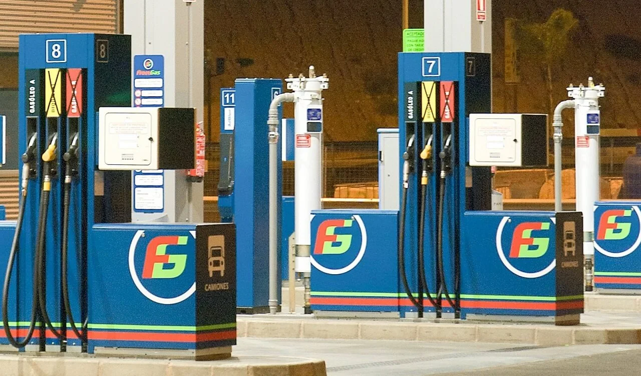 rede de postos de combustível