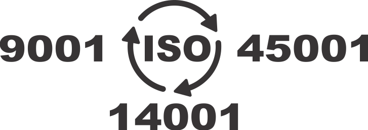 logo ISO 9001 45001 14001