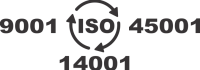 logo ISO 9001 45001 14001